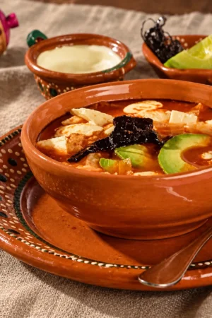 Sopa azteca